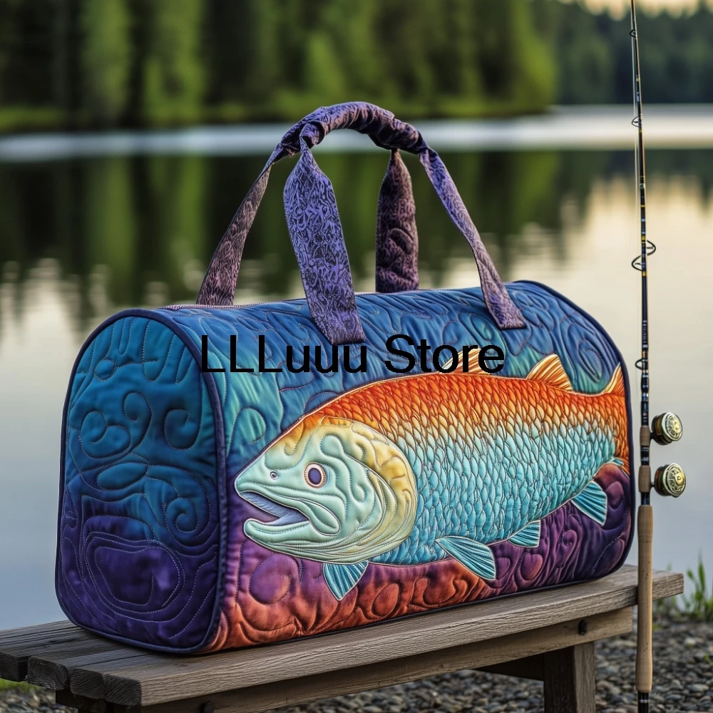 حقيبة صيد مبطنة مطبوعة بتقنية  - مراجعة Outdoor Adventure Quilt وسعره
