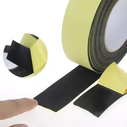 EVA Sponge Single-sided Tape Shockproof Foam Sealant Strip 1-10MM Car Foam Pad Sound Insulation Buffer Anti-collision Foam Tape