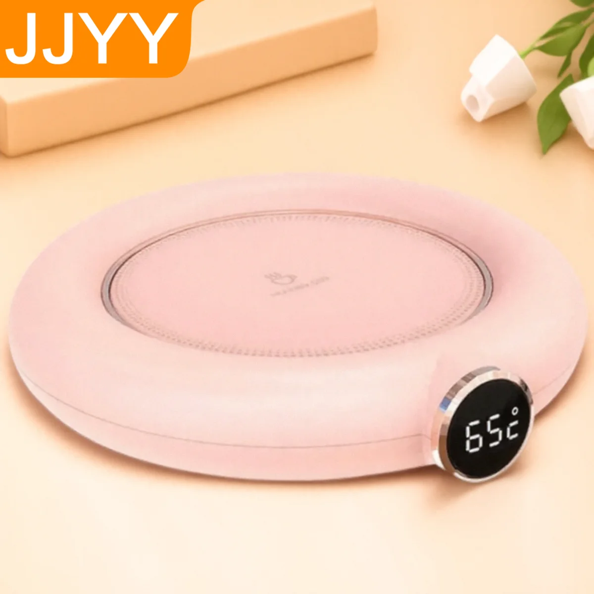 

USB-подогреватель кофейных чашек, 5 В, грелка, цифровой дисплей, подставка, 3 передачи, контроль температуры, регулируемый таймер, нагреватель для стола, дома