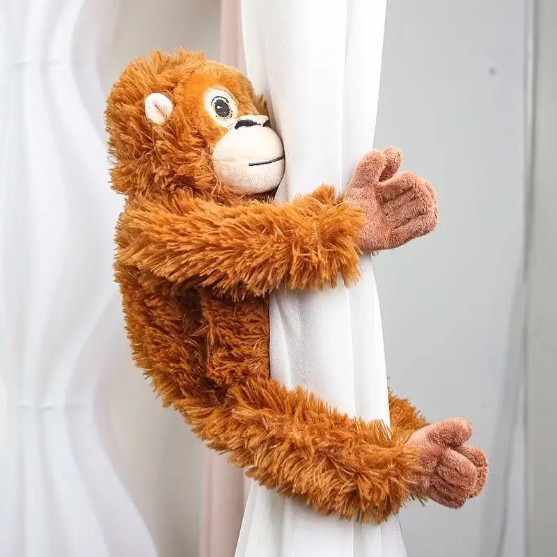Neueste Simulierte Kuschel-Gorilla-Puppe Kawaii Plüschtier-Figur Cartoon-Anime Niedliches Kinder-Geburtstags- und Feiertagsgeschenk – Detail 25