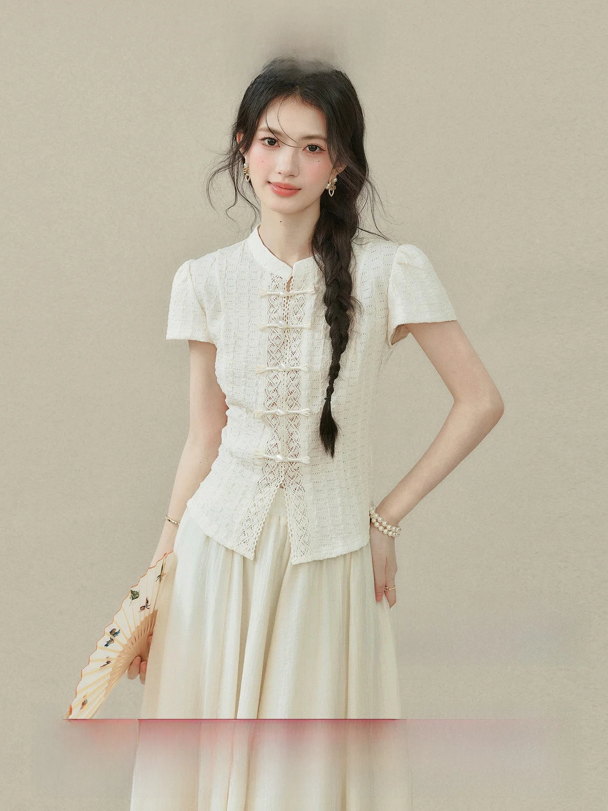 

Летняя футболка QingTao ort Sve, новая женская модная уникальная маленькая футболка с широким плечом, обычная посадка, ру...