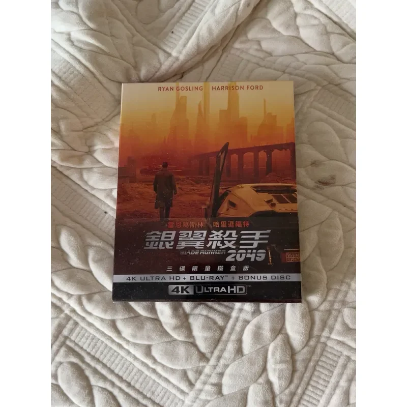 Taiwan Version 4K BD Blade Runner 2049 Three Disc Limited Edition Iron Box Brand New Unopened