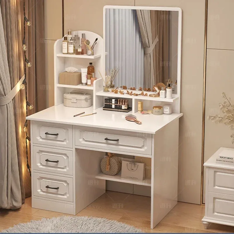 

Makeup Organizer Dressing Table Box Mirrors Drawer Girl Dressing Table Cabinets Living Room Comoda Pra Quarto Chinese Furniture