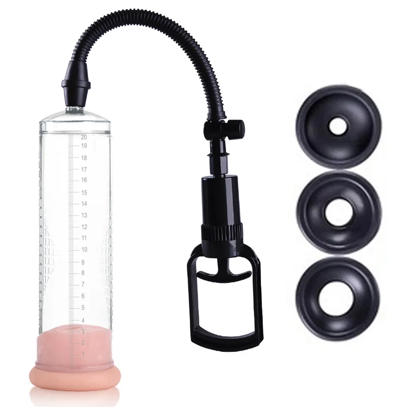 Accessories For Penis Pump Cylinder Penis Extender For Men Penile Enlargement Vacuum Pumps Cover Replacement Sleeve Flask Part