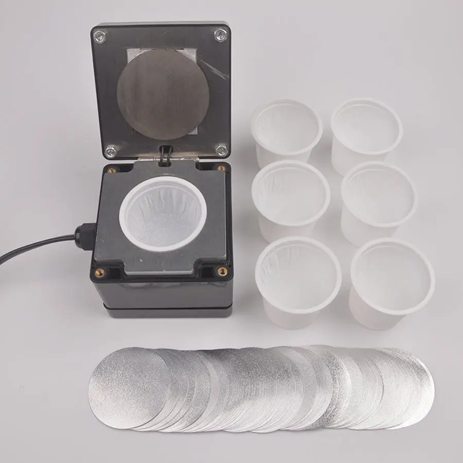 

Manual Heat Sealing Machine K Cup Capsule Sealer for Beverages Americano