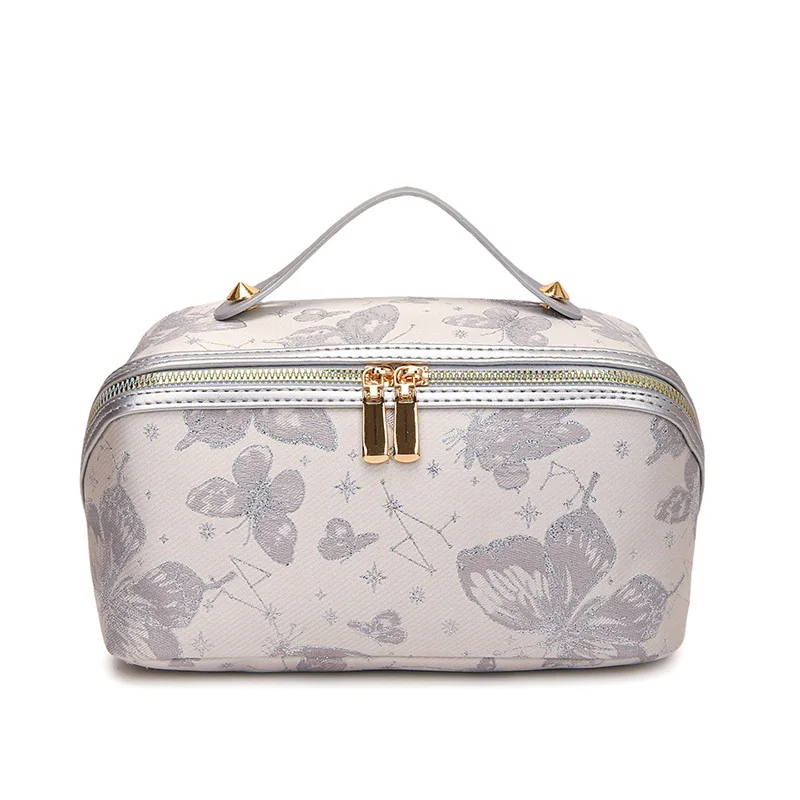 

Женская косметичка с вышивкой в китайском стиле, новая сумка для хранения большой вместимости, домашняя высококачественная ручная сумка для стирки