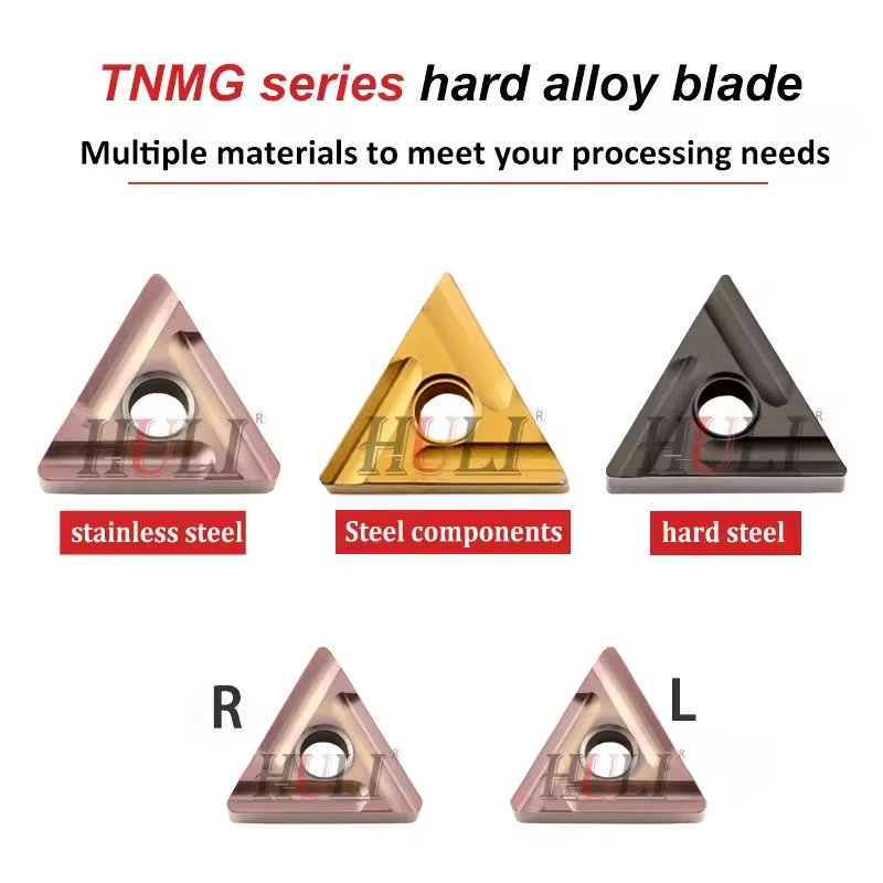 TNMG160404L-S TNMG160408R-S TNMG160408L-S LF6118 LF9018 LF9118 DESKAR 100% OriginaI High Quality Triangular Lathe Cutting Blades