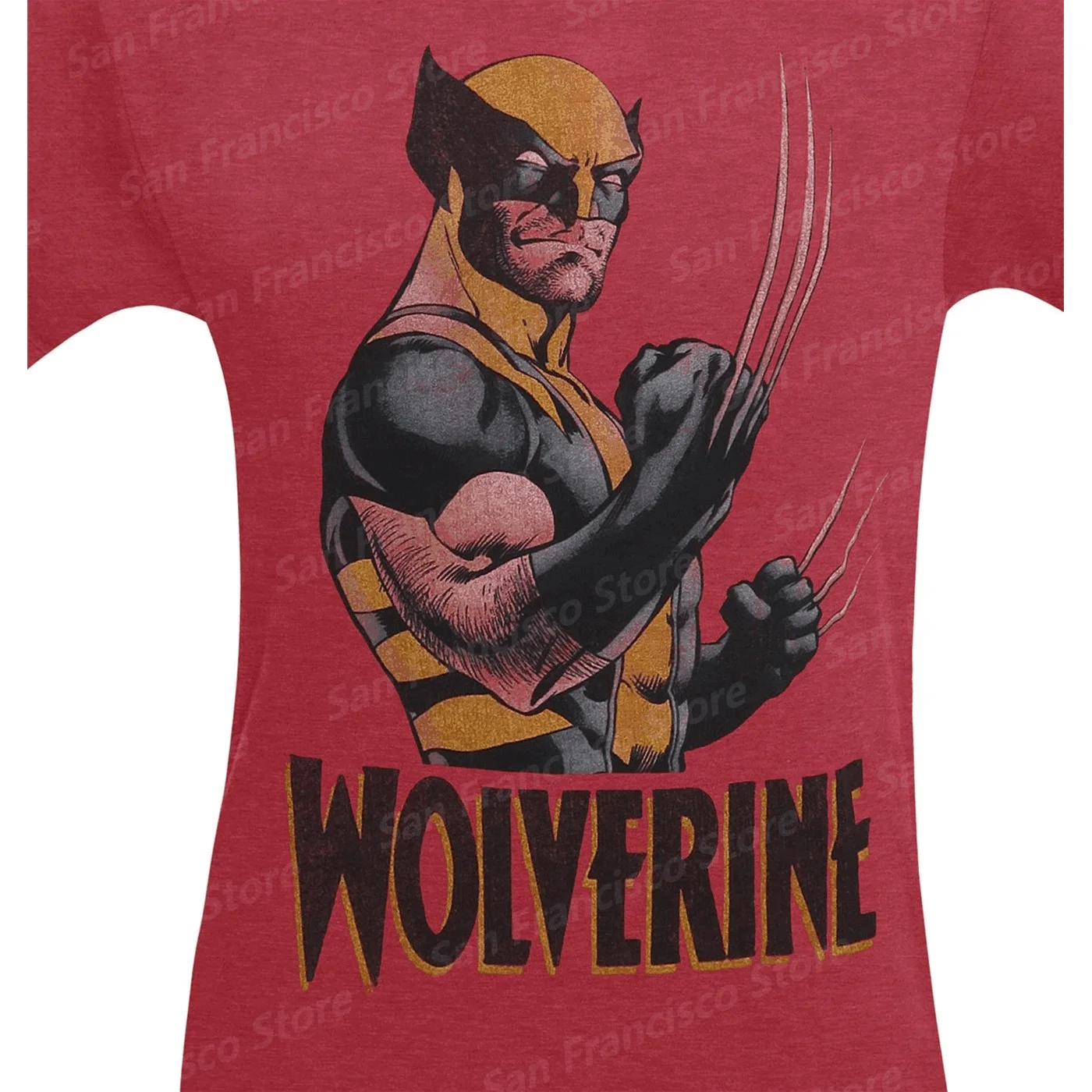 Marvel Summer Boy T-Shirt Superhero Character Wolverine Pattern Hey Bub! Kids/Adult Casual Fashion T-Shirt Street Style