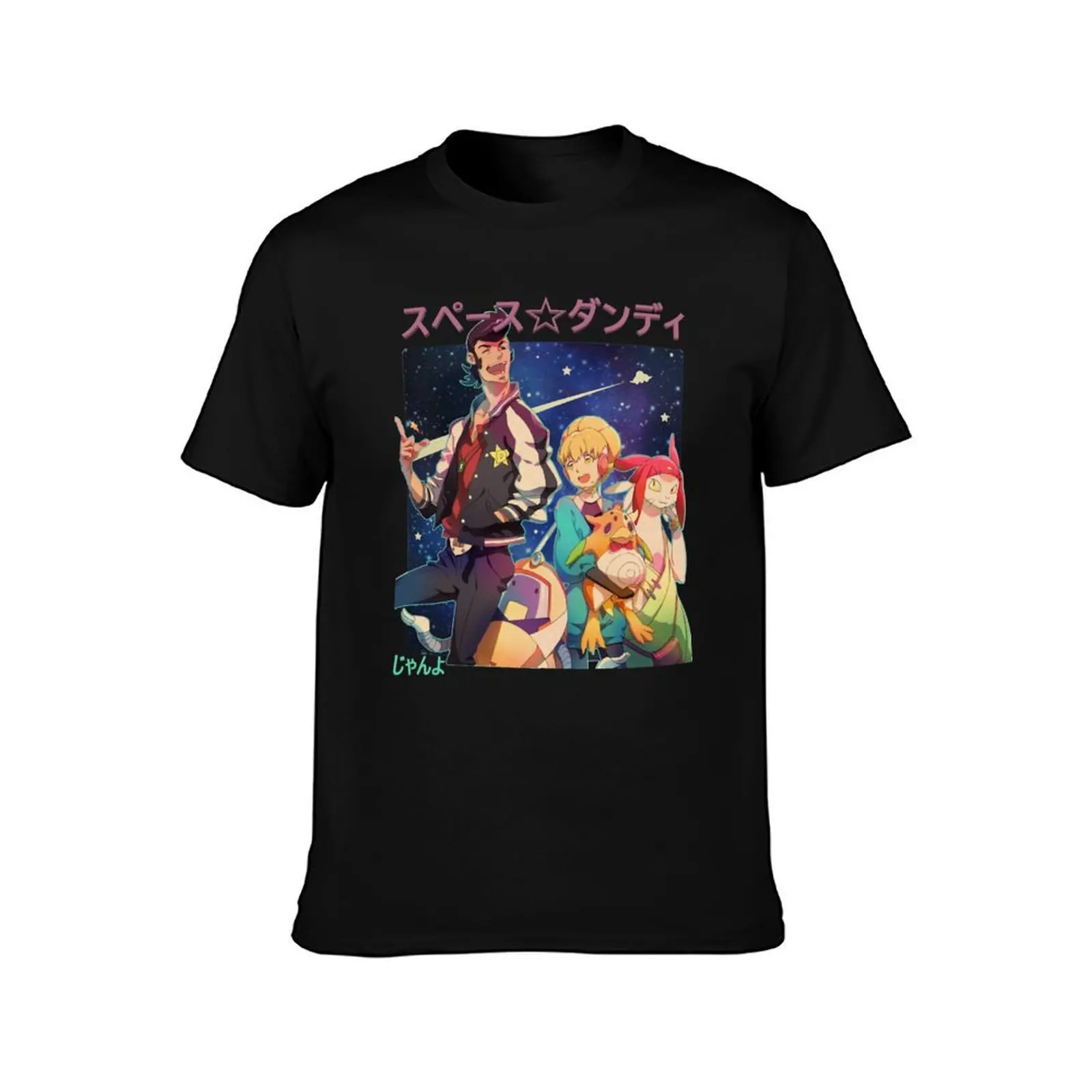 Space Dandy Group Pose Classic T-Shirt Basic All Season Solid T-Shirt