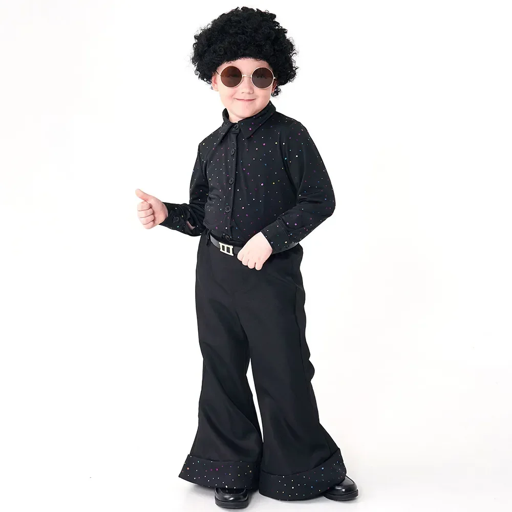 Children's Vintage Disco Cosplay Costumes Stage Performance Show Costume