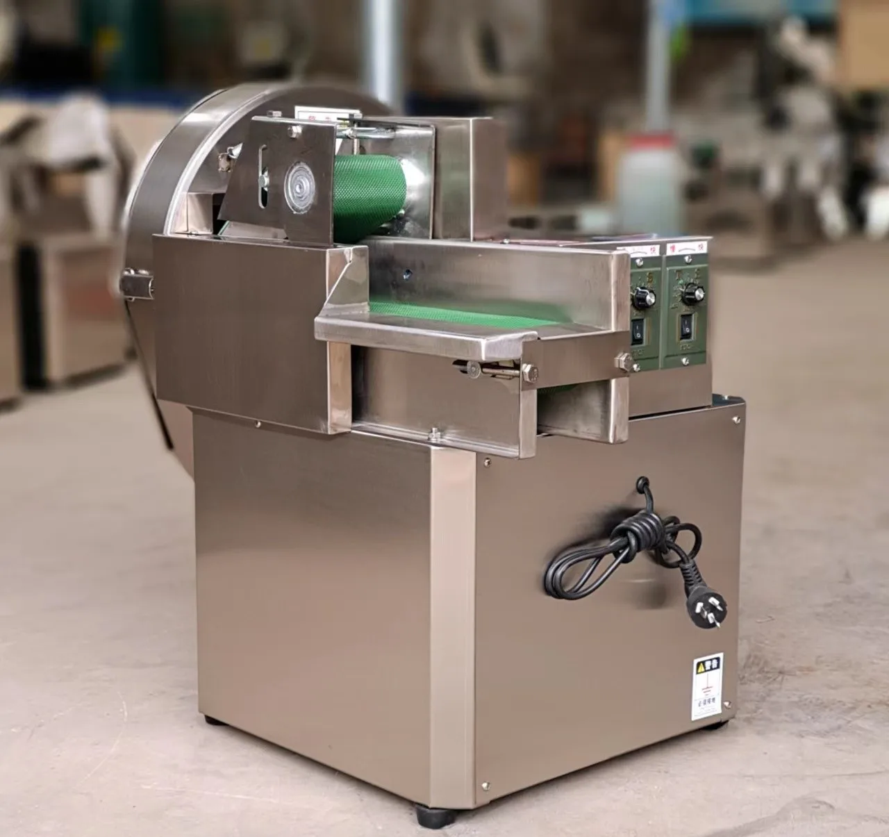 Commercial Multifunctional Green Onion Vegetable Chopper/ Vegetable Cutting Machine /Fruit Cutter