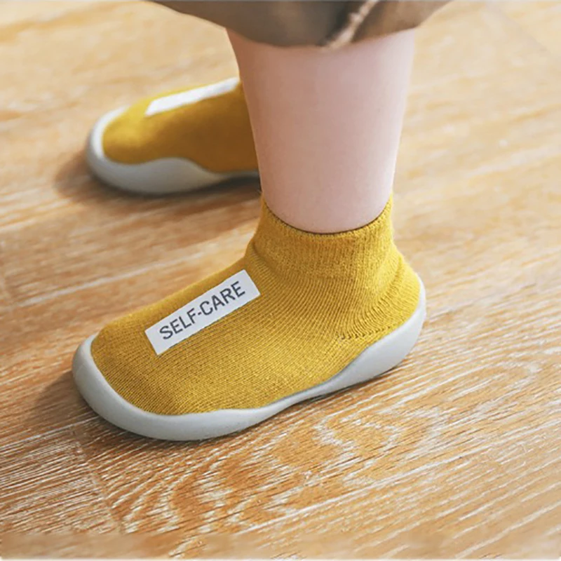 أحذية رياضية خفيفة الوزن قبل المشي للأطفال ، أحذية جوارب كلاسيكية للأطفال الصغار والأطفال ، نعل مطاطي ، أحذية أرضية مضادة للانزلاق ، 6 م-3 ص ، الربيع والخريف