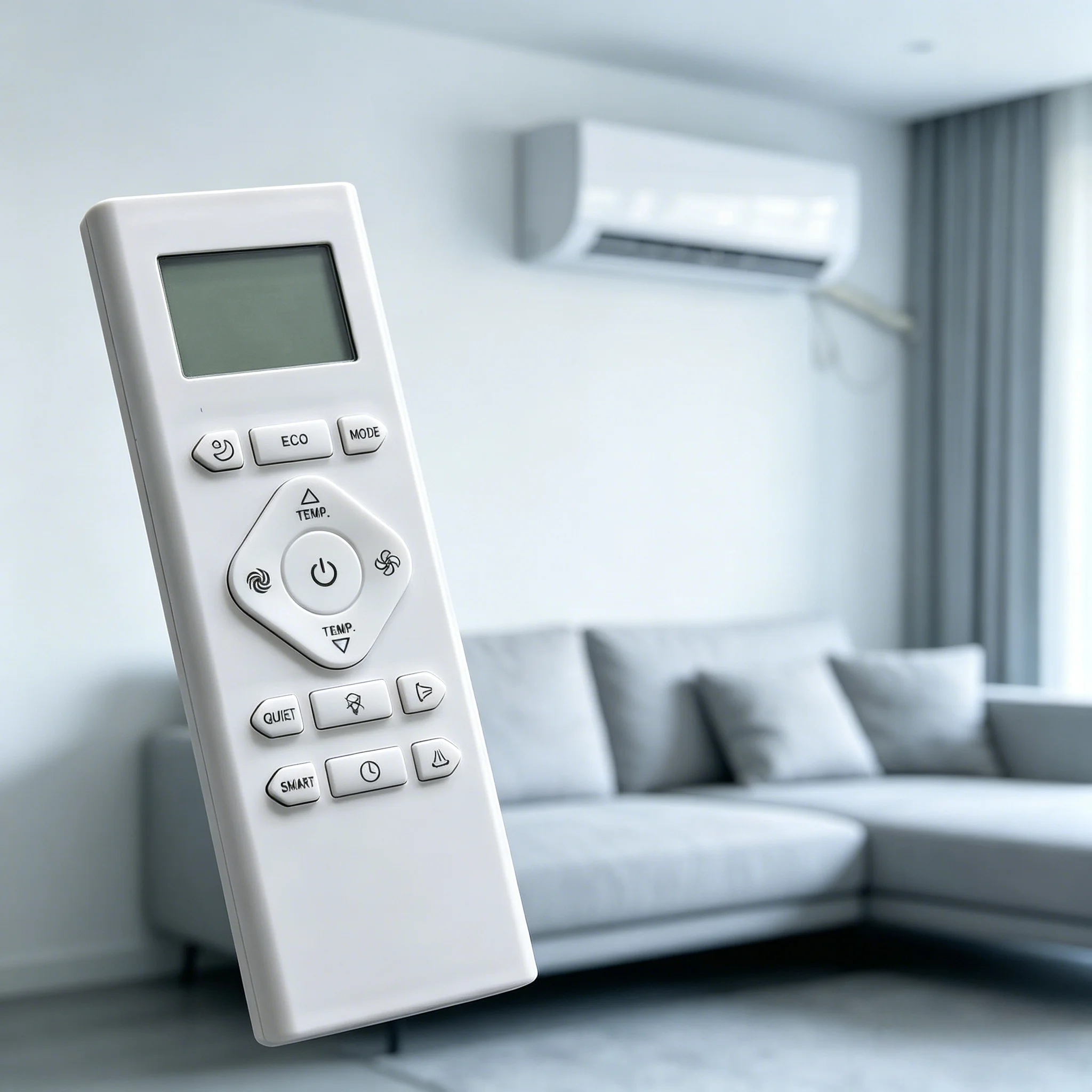 

Multi-brand AC Accessory For Hisense Ballu Pioneer, RCH-RXY1-0 English panel ideal as daily replacement remote control