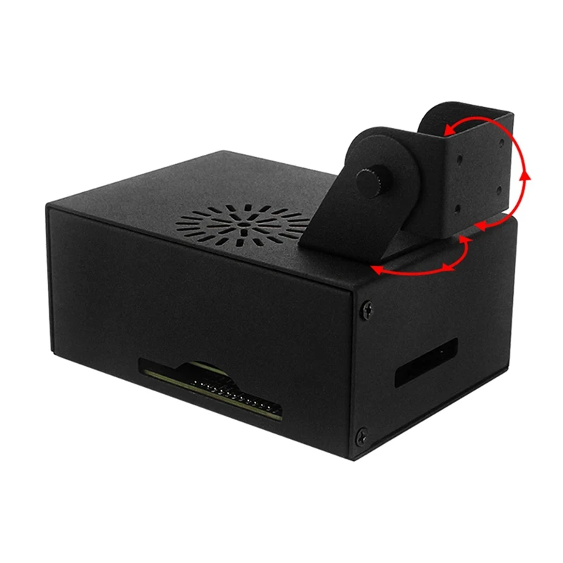 สําหรับ Jetson Nano 2GB เคสโลหะ Mini PC แชสซีพร้อมรูยึดกล้อง