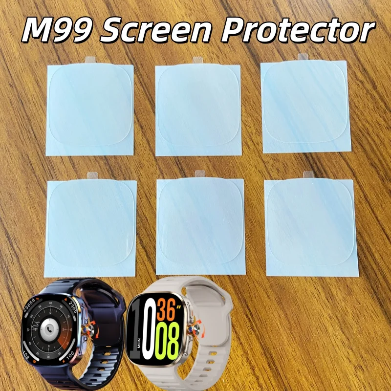 

Original M99 Screen Protector Protective Film Smart Watch Accessories Android Smartwatch(Hydrogel Film)