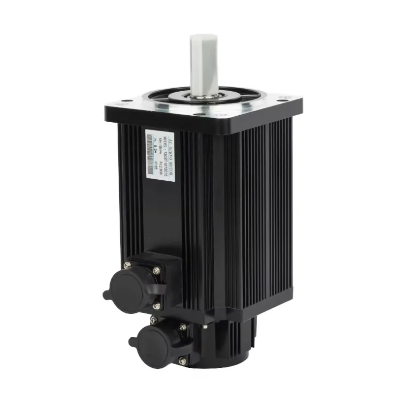 High-speed high-power 100x100mm AC servo motor with servo drive kit