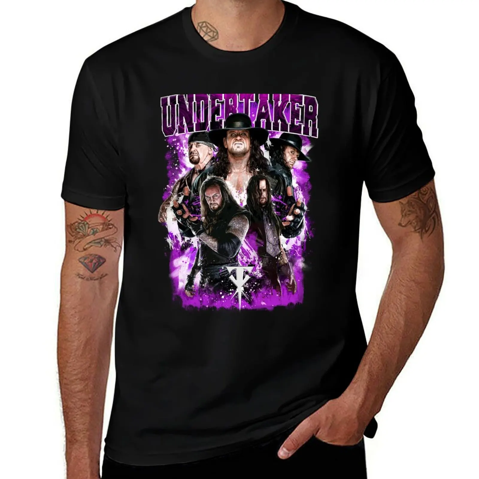 The-Undertaker T-Shirt Christmas Casual Short Sleeve Top T-Shirt