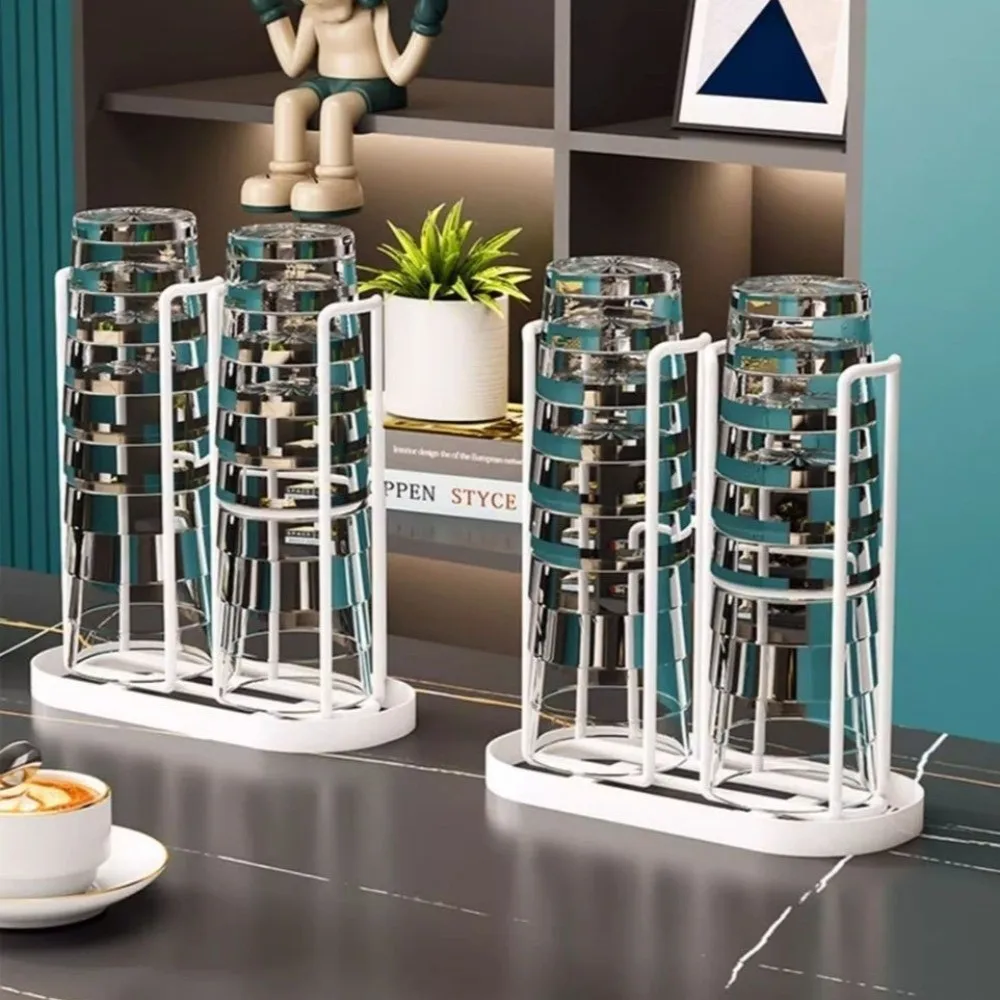 

Creative Wall Mounted Disposable Cup Holder Metal Punch Free Cup Dispenser Flexible Storage Space Saving Storage Rack