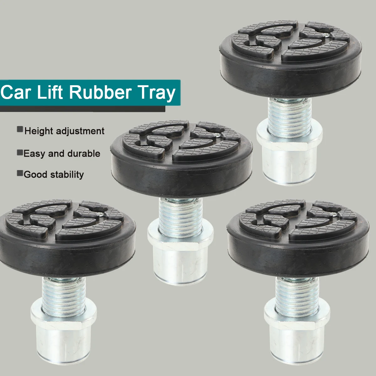 4 قطعة وسادة الرافعة رفع وسادة مطاطية الإطار السكك الحديدية محول ل قرصة لحام الجانب رافع السيارات رفع المطاط منصات أداة للرافعات