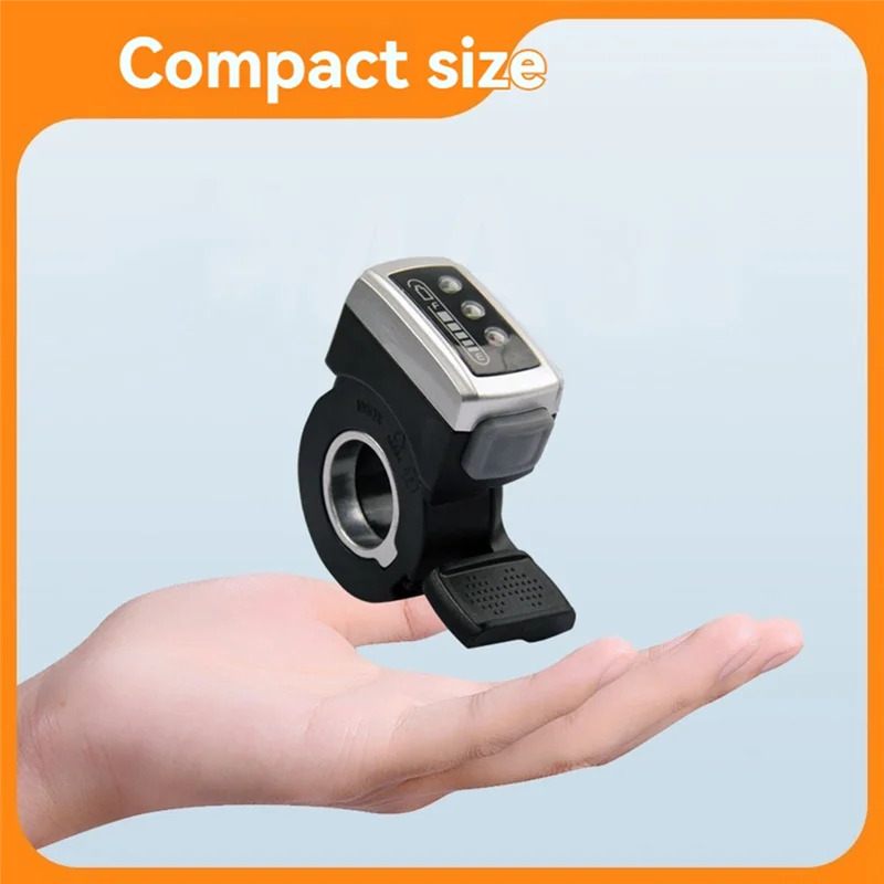 

NALFI-Thumb Throttle Accelerator Grip 160Mm Self Locking Switch For 22.3Mm Handbar For Electric Scooter