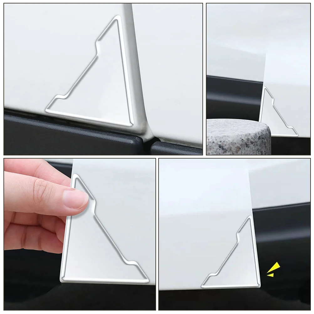 Anti-scratch and Anti- Edges Car Door Crash Protector Protection Corner Guards Clear for Dent Cars