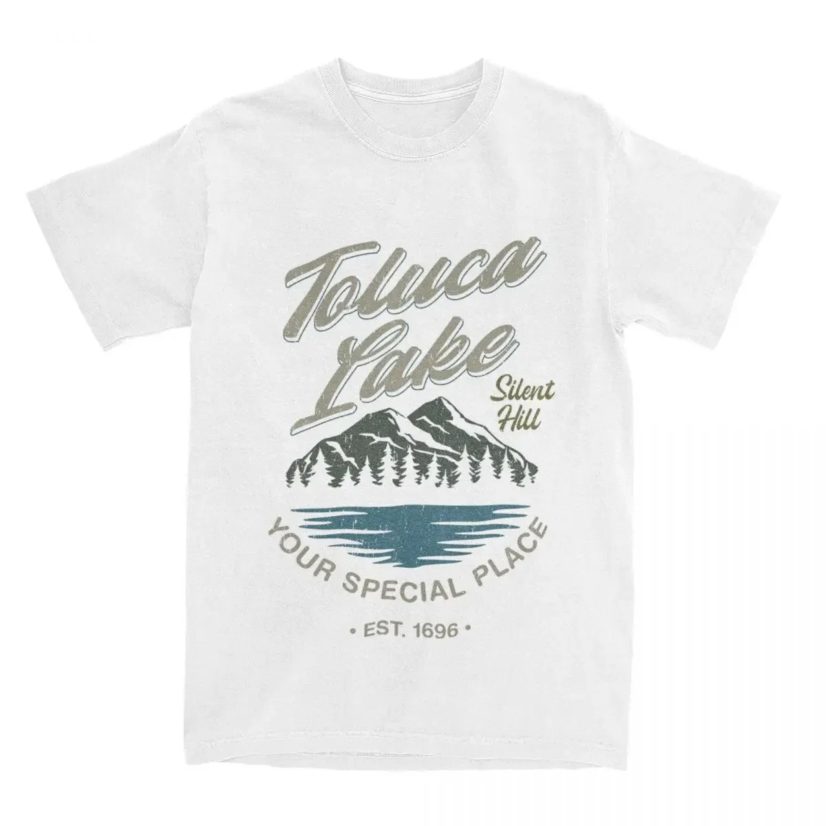 2025 الرجال النساء تي شيرت Toluca بحيرة سايلنت هيل تي شيرت العصرية كول لعبة الرعب تي شيرت الجمالية فضفاض القمم الملابس القطنية