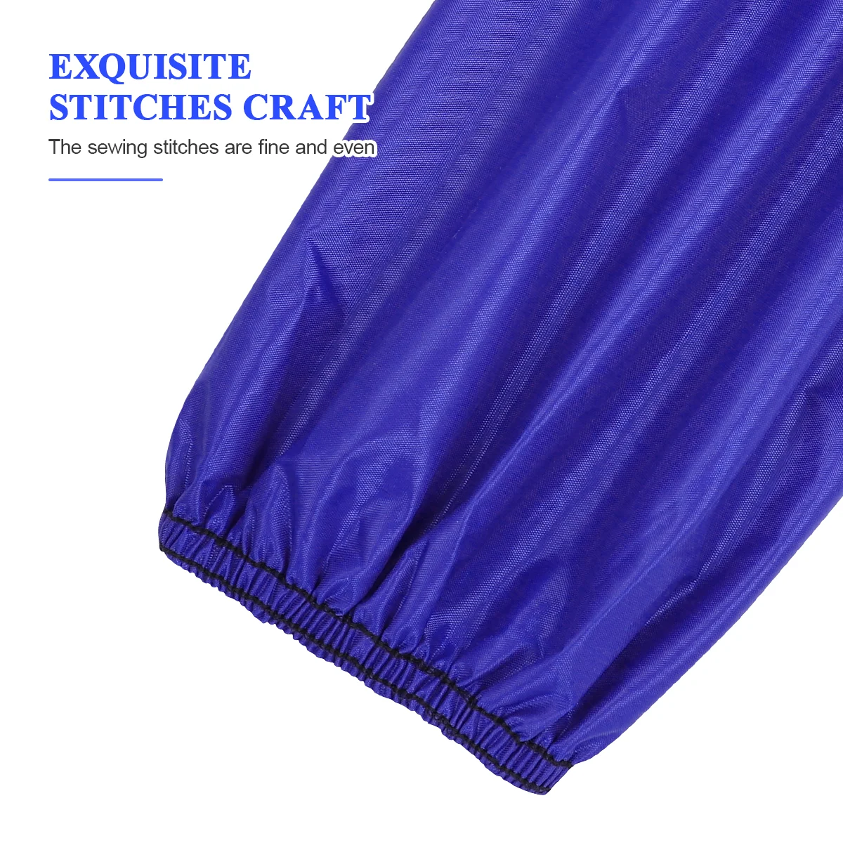 زوج واحد من واقيات أكمام الذراع المقاومة للماء من Healifty المقاومة للزيت للمطبخ للنساء والرجال (أزرق)