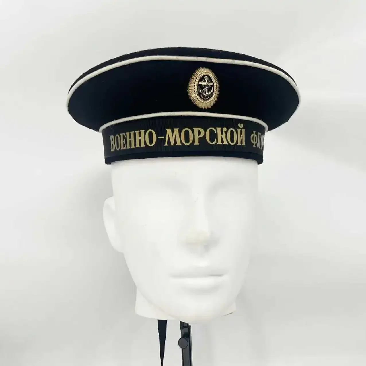 Russian Sea Service Hat Men Marines Cap Soviet Union Sailor