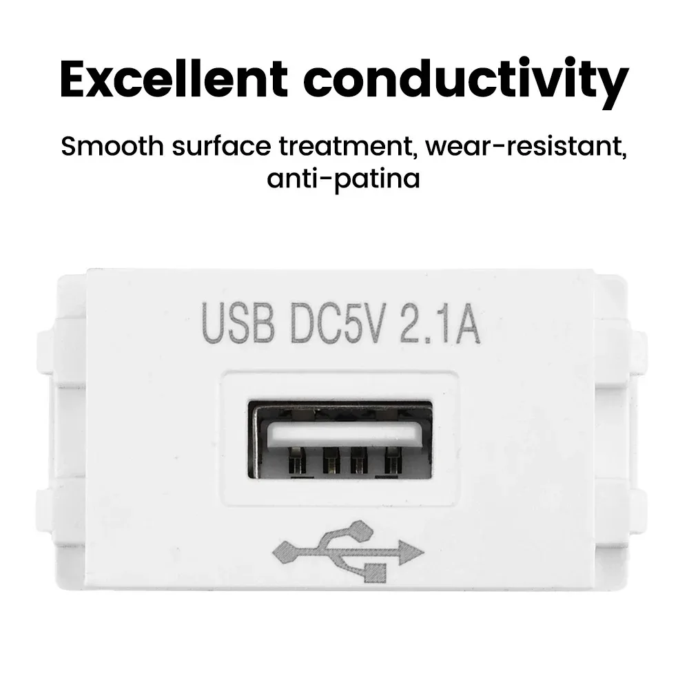 Module d'alimentation USB 128 Type Prise 220V 5V 1A 2.1A Chargeur de téléphone portable Adaptateur transformateur de prise