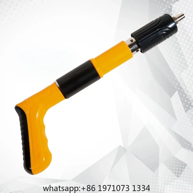 Mini Handheld Powerful Metal Processing Pulling Concrete Nail Gun Steel Rivet Tool Concrete Wall Anchor Line Slotting Device