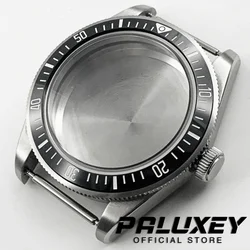 39MM Silver Domed Sapphire Crystal BB58 Watch Case Stainless Steel Case Fit NH34 NH35 NH36 NH38 ETA 2824 PT5000 Movement 20ATM