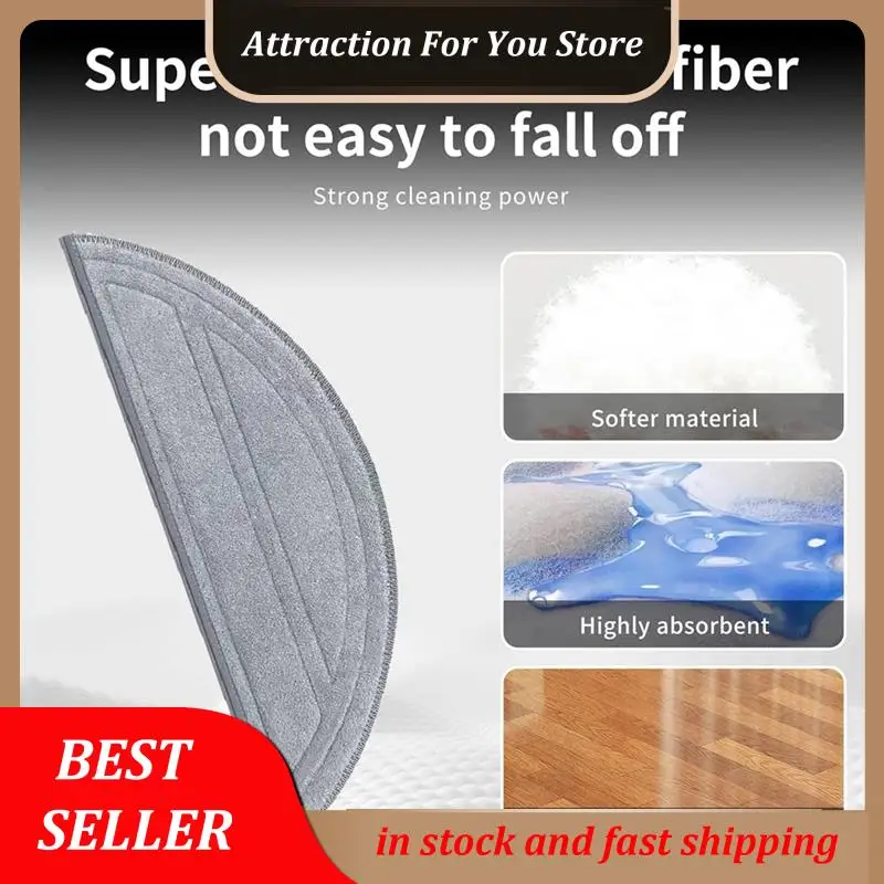 

Лидер продаж, набор аксессуаров для Roborock Saros 10/S9 Maxv Ultra/S90ver/G30/A1460RR, многоразовые моющиеся тряпки для мытья полов, аксессуары