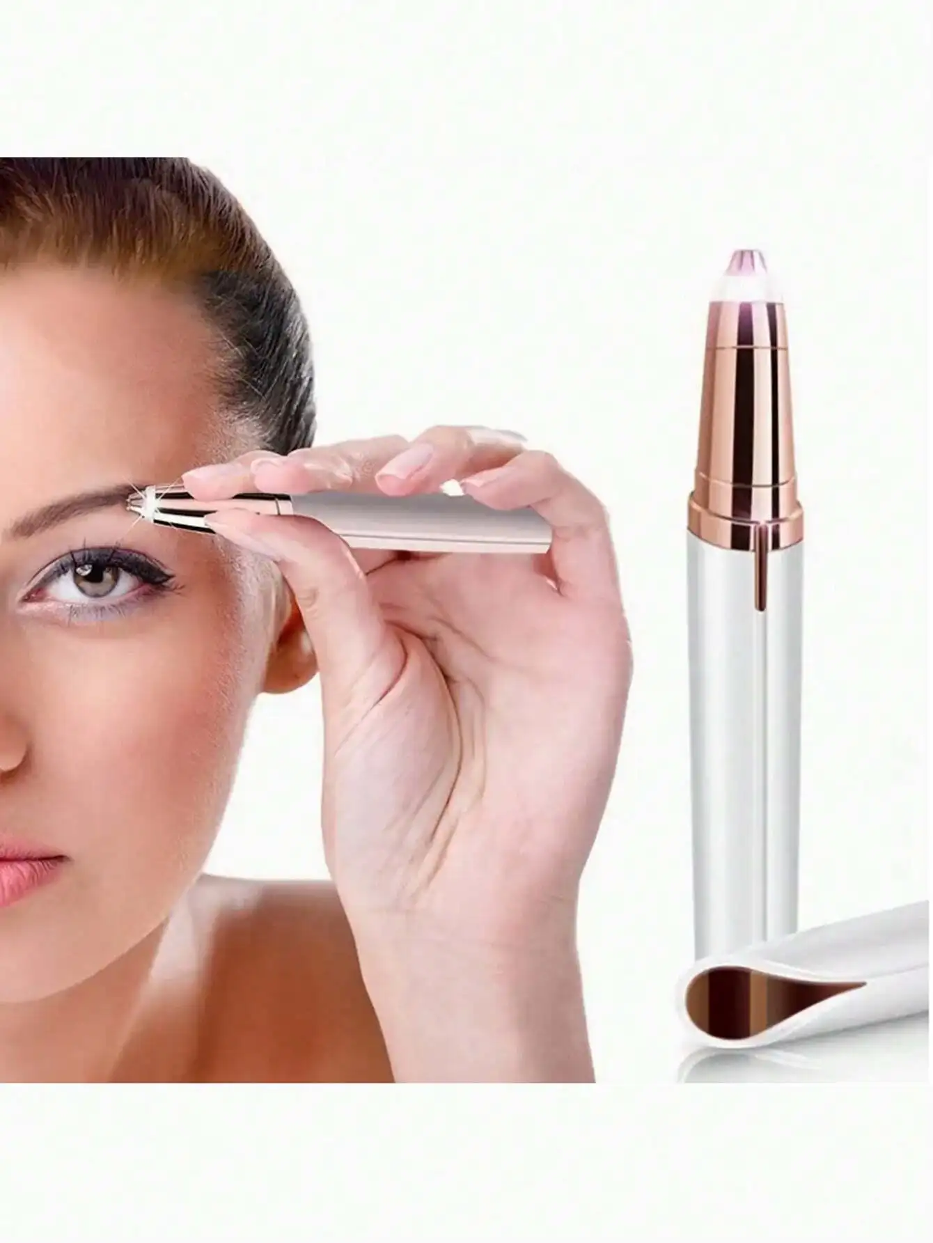 1pc ABS Portable  Eyebrow Trimmer