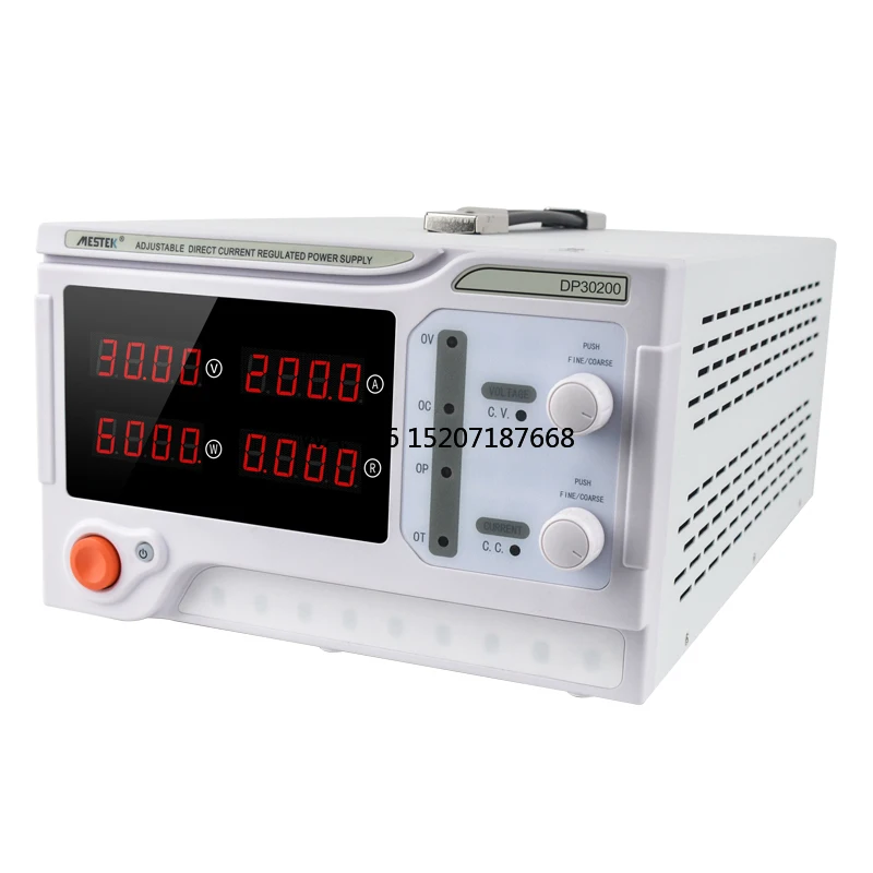 

DP30200 High Power Laboratory 30V 100A 200A Digital Adjustable Switching Power Supply with USB for Dc Power Supplies