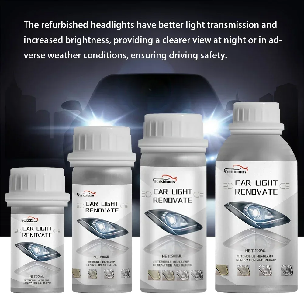 المصابيح الأمامية السائل البوليمر المصباح الكيميائي البولندية إصلاح السوائل تجديد خدش إصلاح تلميع المصابيح الأمامية عدة