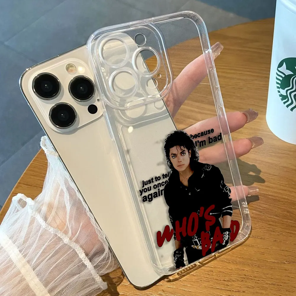 

Poster M-Michael J-Jackson Clear Phone Case For Redmi K40 K60 15C 14C 13C 13 12 12C 10 10C 10A 9 9C 9T 9A 8 7 A1 A2 A3 A5 Shell