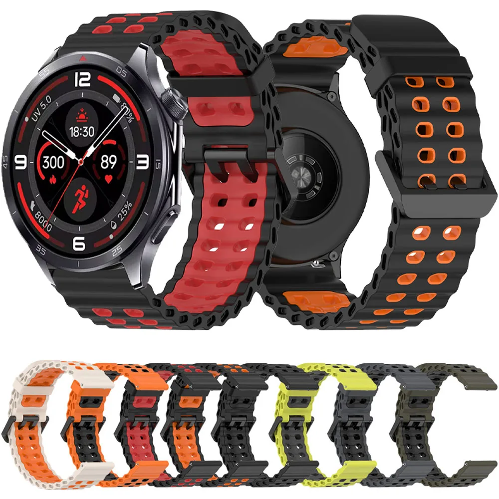 22Mm Ocean Silicone…