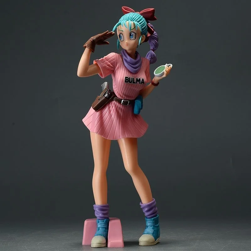 Dragon Ball niñas modelo ornamento hecho a mano Lanqi Bulma Buma Bidili Qiqi serie coleccionable al por mayor