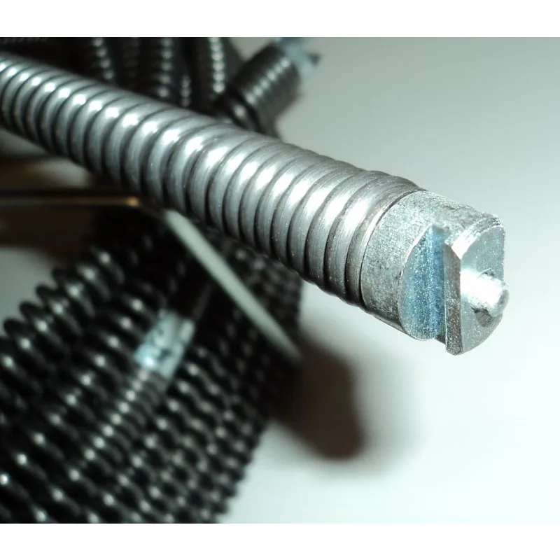 BLUEROCK 60' x 5/8inches Model S75 Sectional Pipe Drain Cleaning Cable fits RIDGID C8 Cable