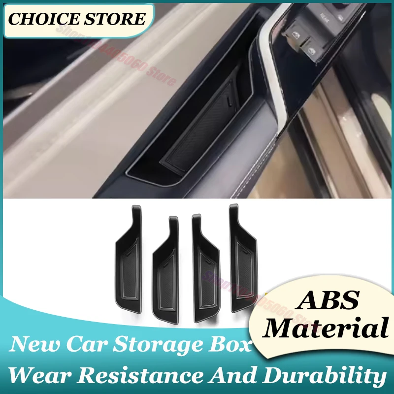 For Volkswagen VW ID.6 ID6 ID 6 CROZZ Car Organizer Door Handle Armrest Storage Box Container Holder Tray Auto
