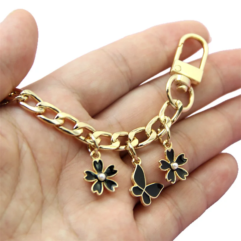 Perlenblumen-Handtaschenketten-Verlängerung, Umhängetaschenriemen, Umhängetaschenriemen-Kettenverlängerung – Detail 3