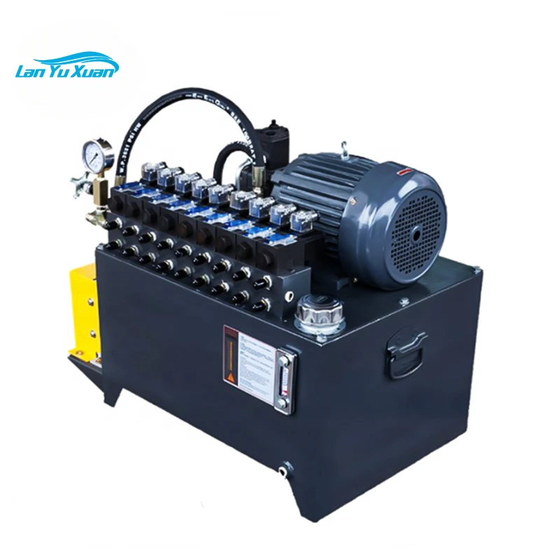 Embossing Aluminum Machine Hydraulic System Electric Hydraulic Motor Power Pack Hydraulic Tools