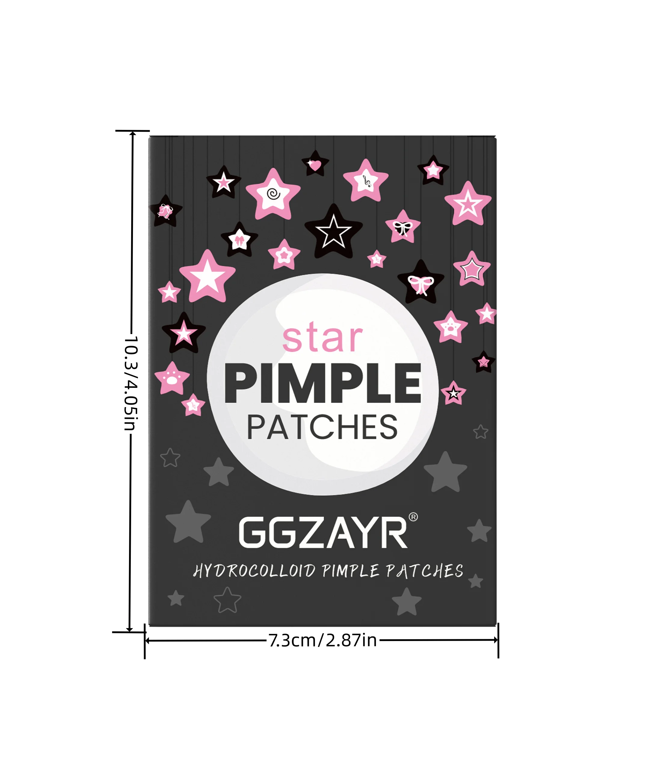 80/160pcs Star Acne Patch Set – Various Sizes, Alcohol-Free, Gentle Deep-Cleansing, Invisible & Safe for Sensitive Skin