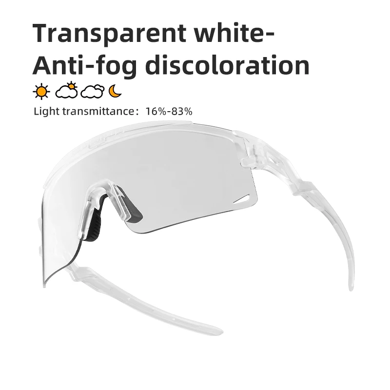 ROCKBROS Neue Radfahren Brille Ultraleicht Photochrome Anti-Fog Radfahren Sonnenbrille MTB Straße Outdoor Sport UV Schutz Brille ﻿ 7