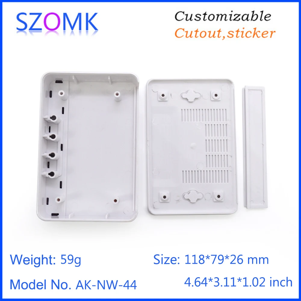 Hot Sales Smart home Enclosure Wireless WIFI Router Case 118 *79 *26mm equipment Plastic Electrical Box Enclosure