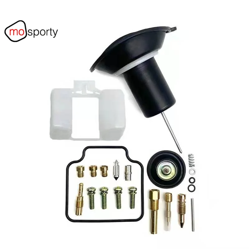 Kit de reparación de carburador con émbolo, diafragma de vacío, junta de válvula de aguja, tornillo de aire para Honda CBX400F 1981-1984 CBX 400F 400 F
