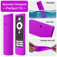 Silicone Case Fit for Hisense smart TV remote control ERF3N90H, ERF3M90H, ERF3L90H Protective Sheath Cover Anti-Slip ﻿