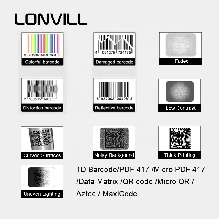 เครื่องสแกนบาร์โค้ดแบบติดตั้งถาวร OEM IP65 รองรับ QR Code 2D เชื่อมต่อผ่าน Ethernet สำหรับสายพานลำเลียง สายการประกอบ และเครื่องคัดแยกโลจิสติกส์
