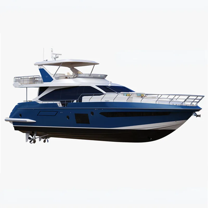 Yacht Model Static Edition RC VersionLarge Luxury Boat Model Collection Decorative Electric Toys