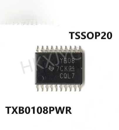 10/PCS New YE08 TXB0108PWR TSSOP20 Level shifter chip In Stock